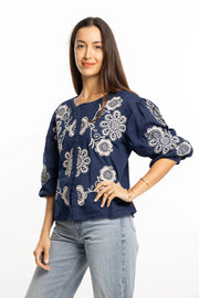 Egla Blouse Bindu
