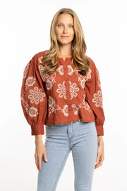 Egla Blouse Bindu