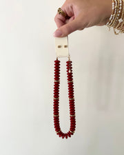 Colorful Beaded Necklace Golden Stella
