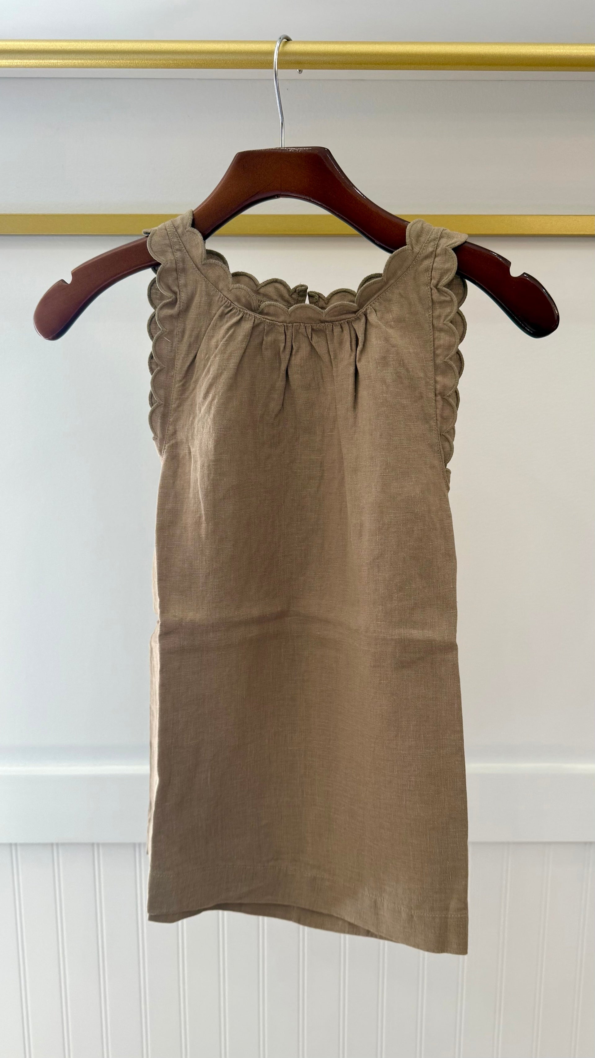 Kalli Scalloped Tank Melissa Nepton