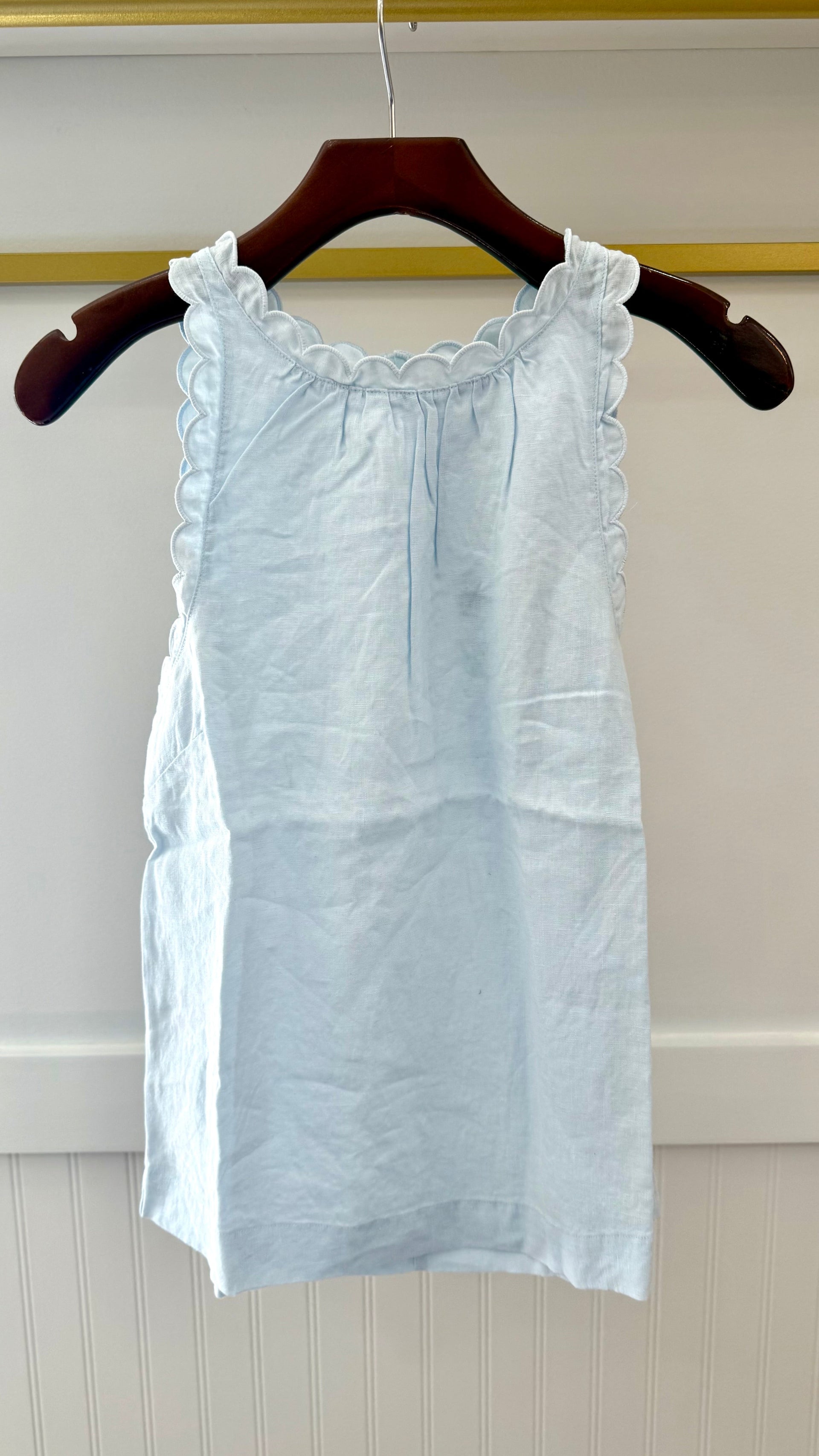 Kalli Scalloped Tank Melissa Nepton