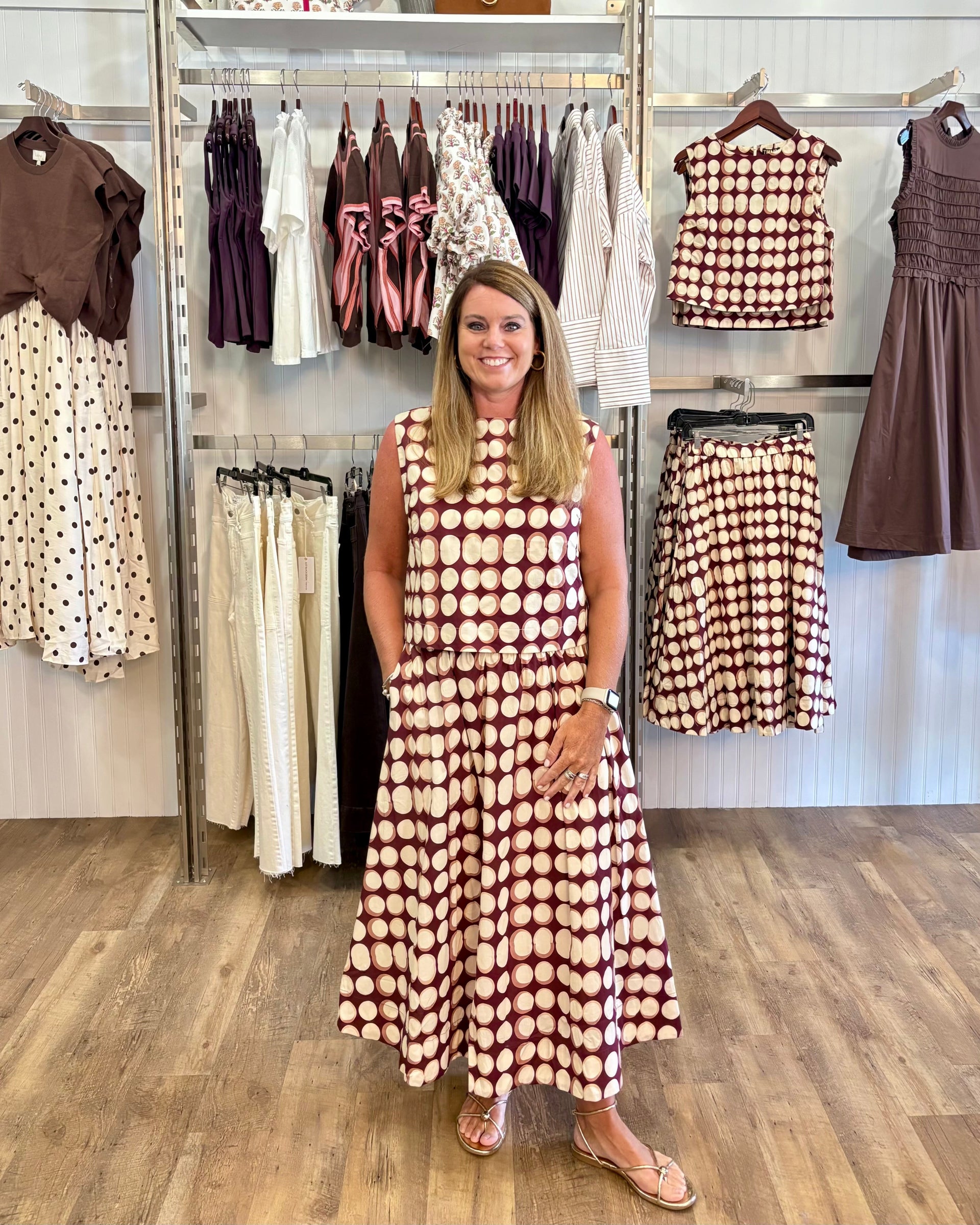 Tessa High Waisted Maxi Skirt THML