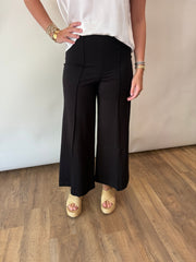 HIGH RISE FLARE LEG PONTE PANTS Current Air