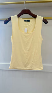 Double Layer Square Neck Wide Strap Tank KLD