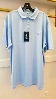 MENS PERFORMANCE STRIIPE POLO Coastal Cotton