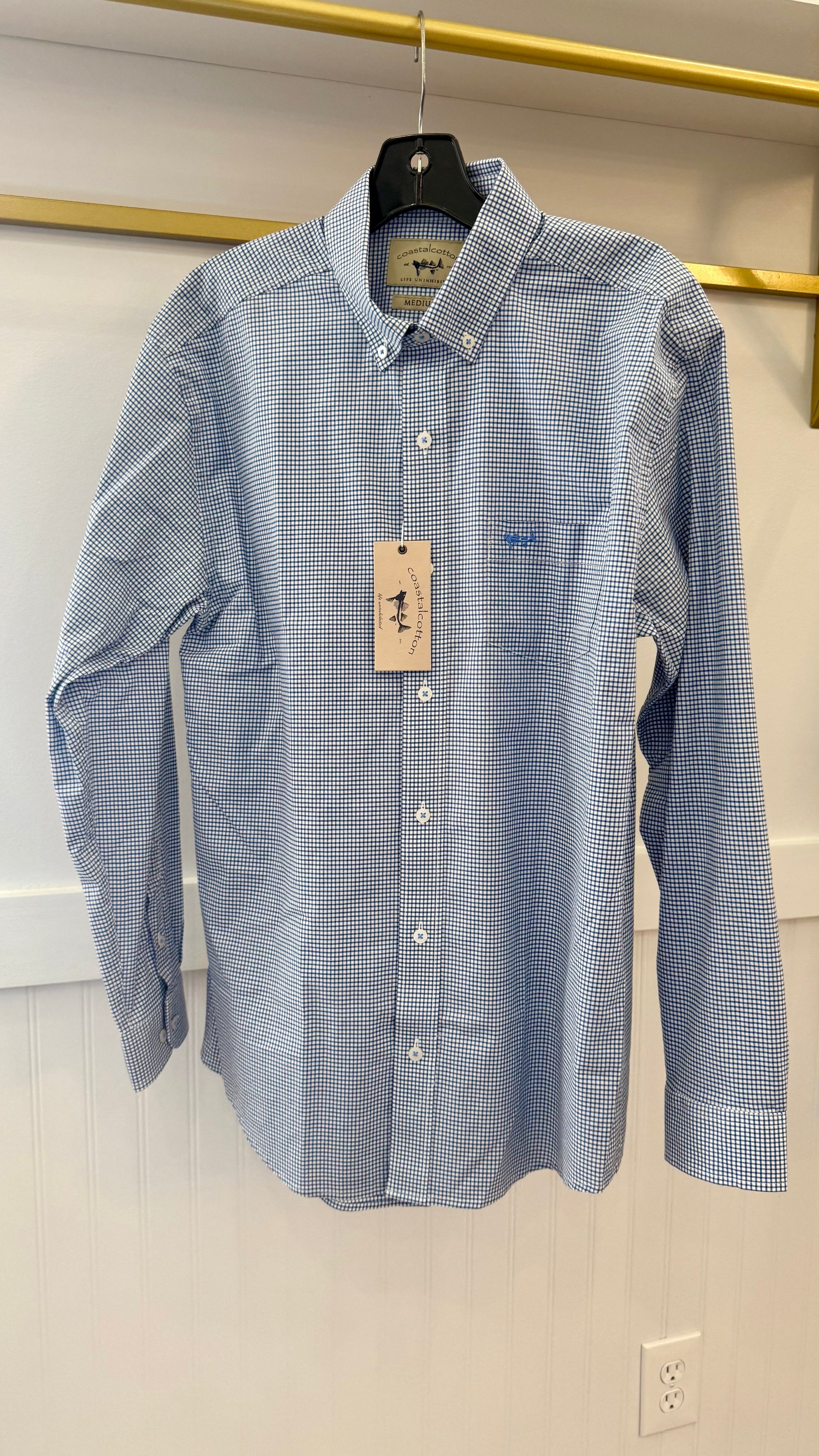 Men's Long Sleeve Sport Shirts | Coastal Cotton Coastal Cotton