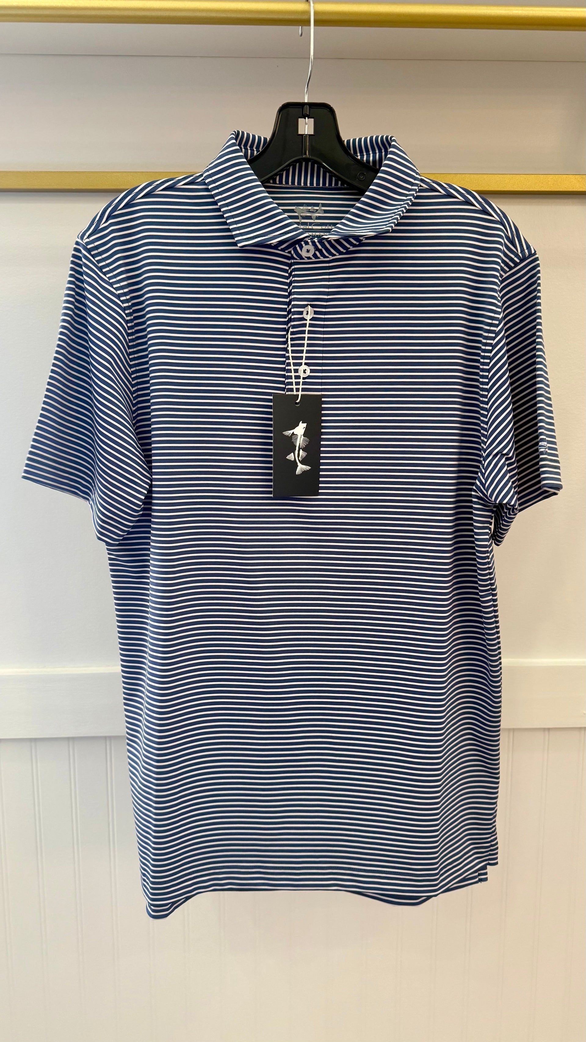 Men's Performance Wide Stripe Polos | Coastal Cotton Coastal Cotton