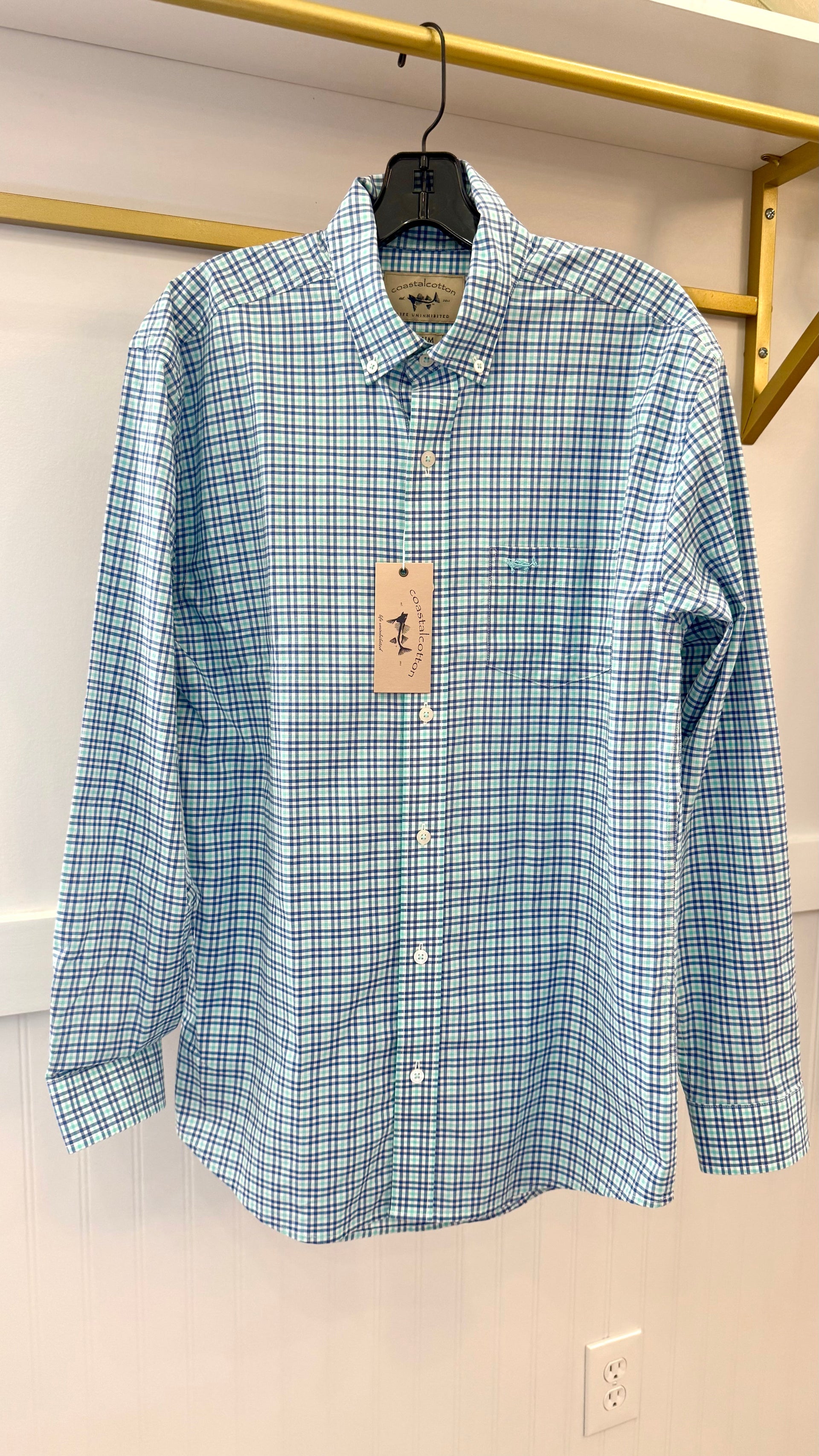 Men's Long Sleeve Sport Shirts | Coastal Cotton Coastal Cotton