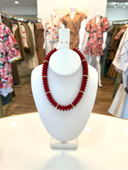 Gameday Rondelle Beaded Necklace Golden Stella