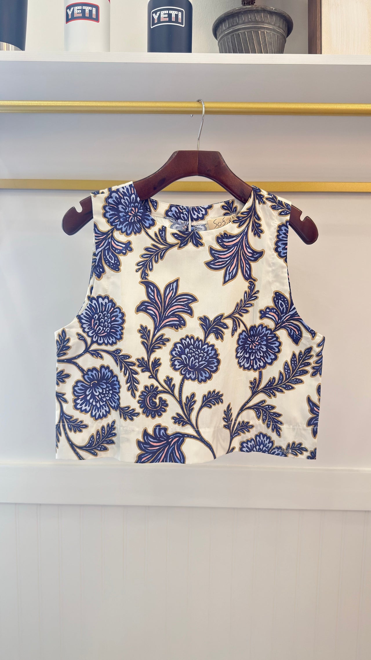 Agatha Sleeveless Top Sofia