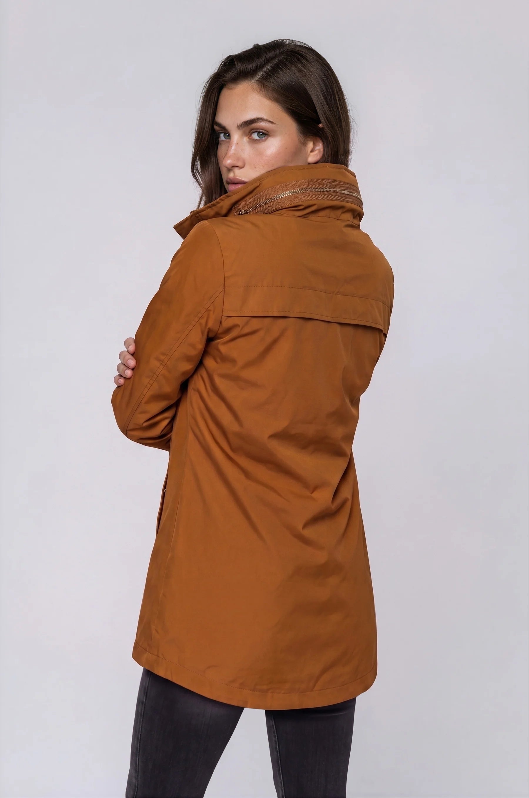 The Anorak Crinkle Rain Jacket Anorak
