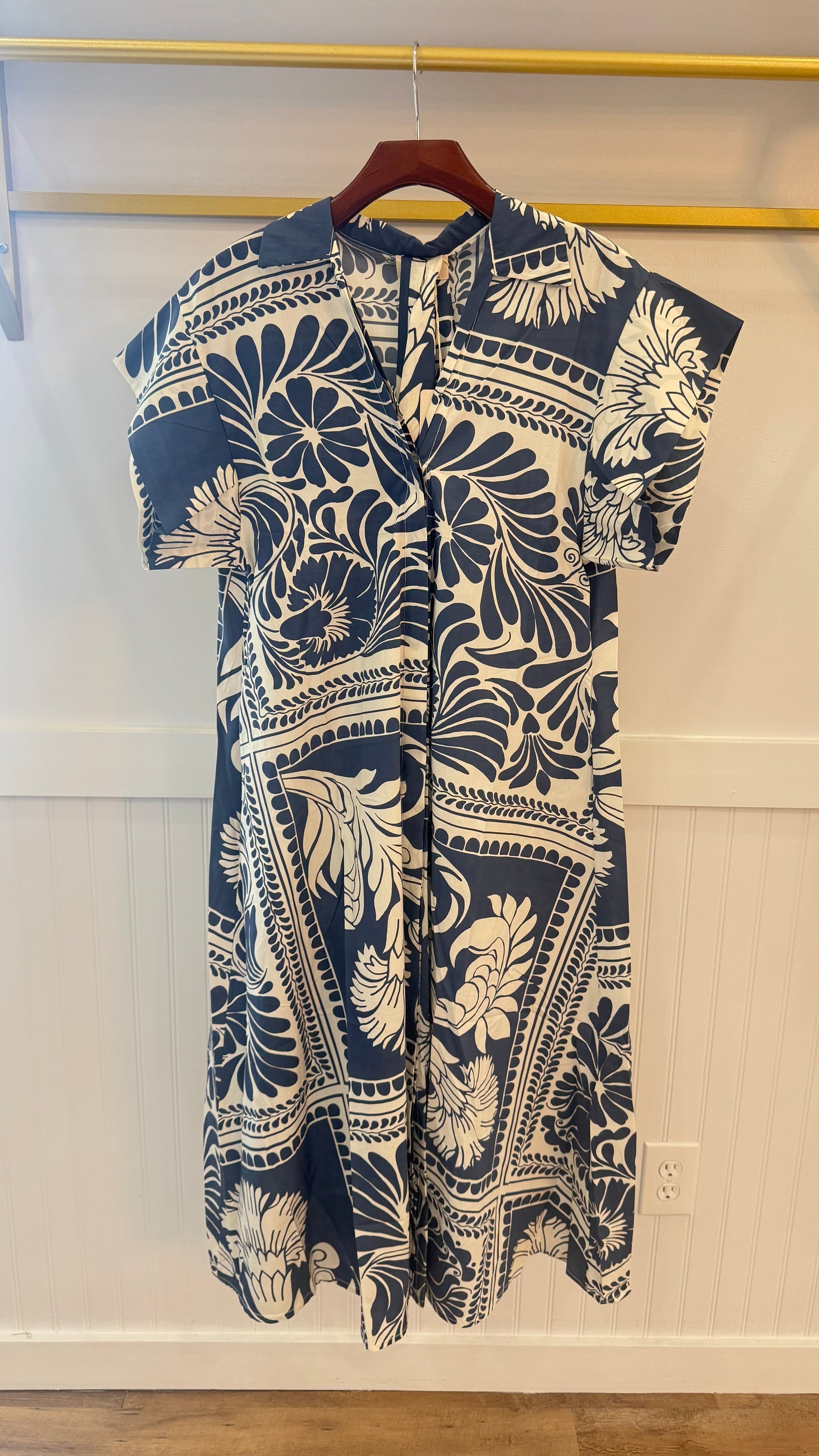 Lennon Button Down Maxi Dress Sofia