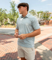 GRANT STRIPE POLO Southern Shirt Co.