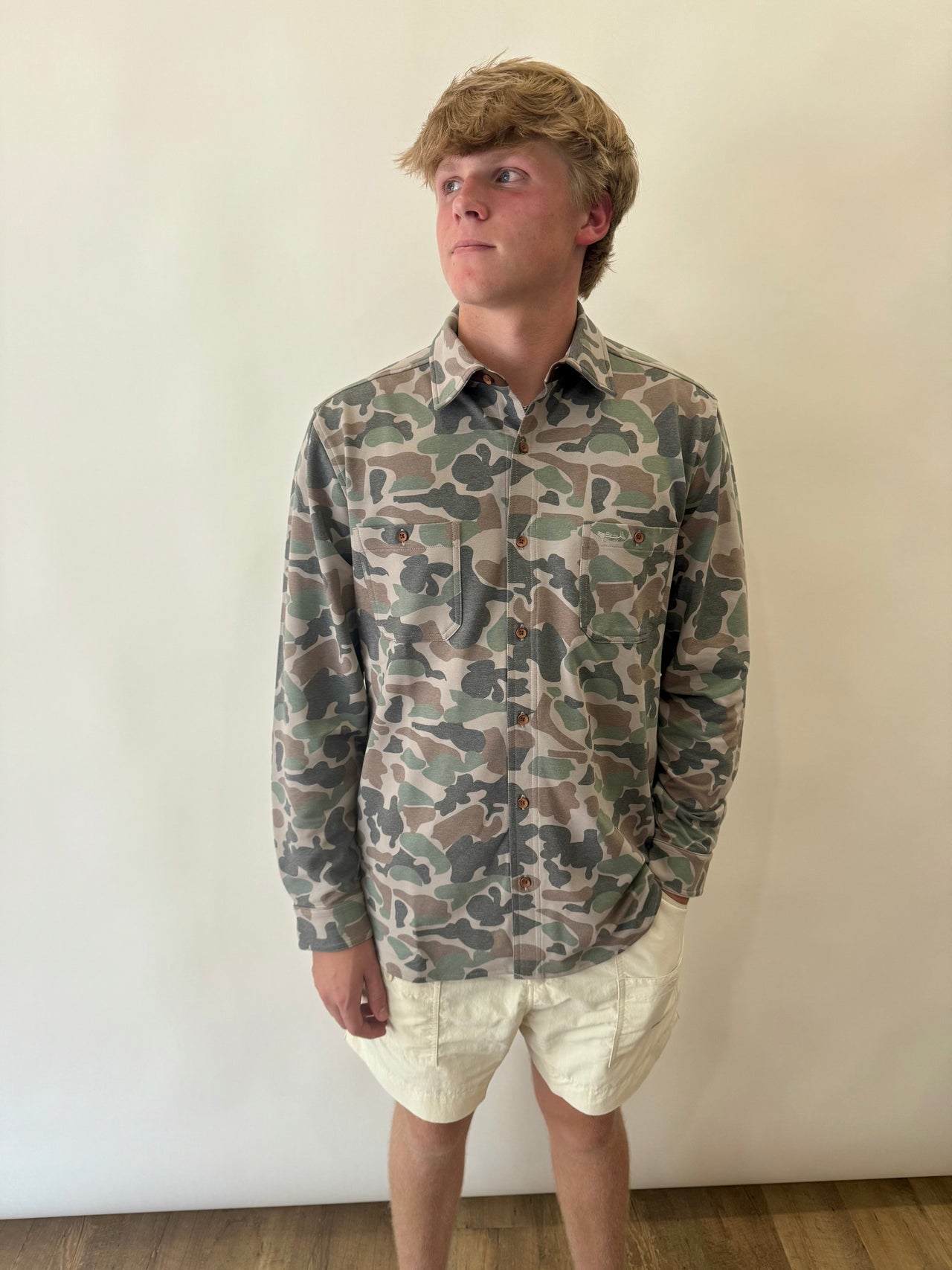 French Terry Shacket | Coastal Cotton Coastal Cotton