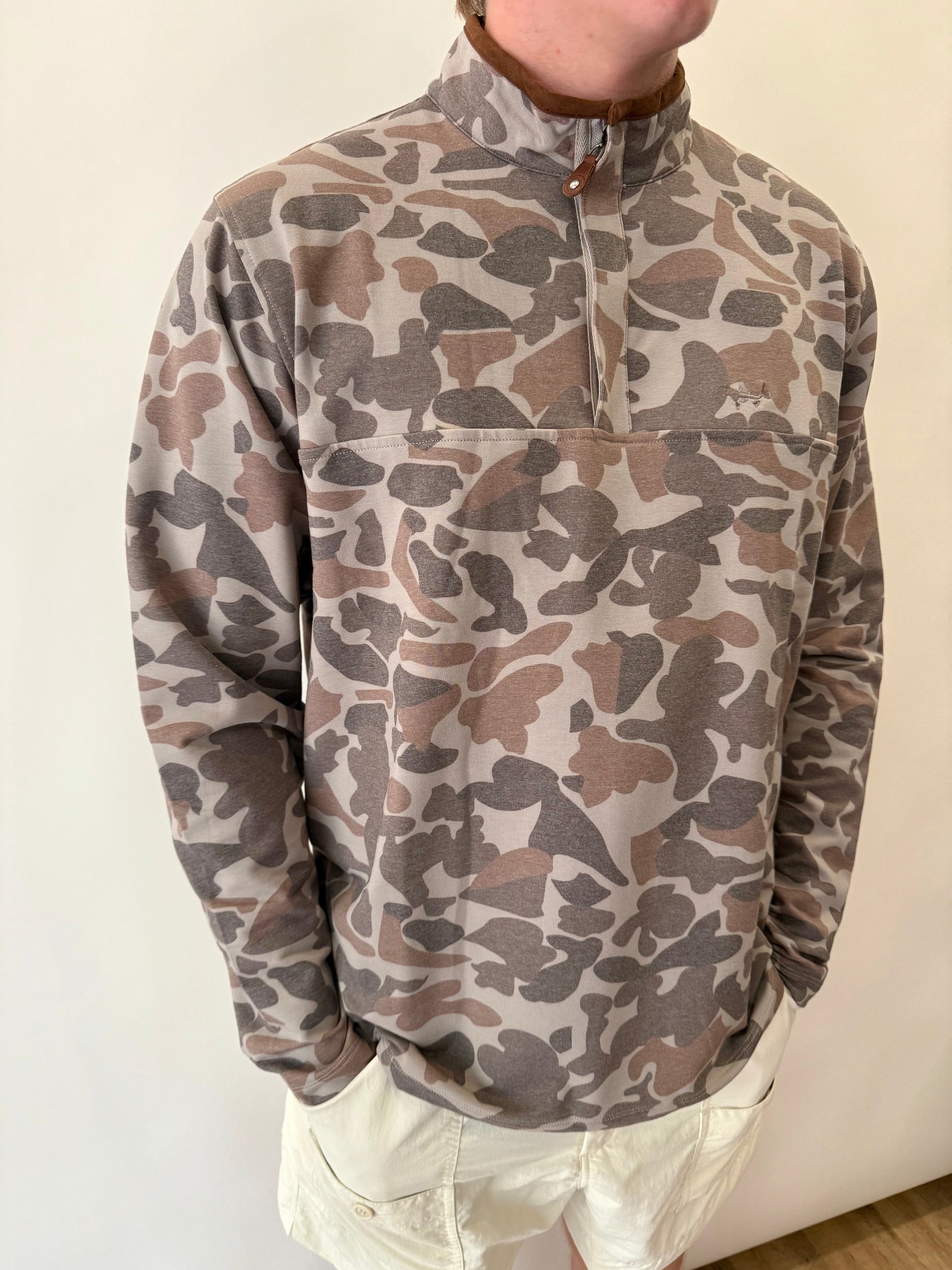French Terry Camo Pullover | Coastal Cotton Coastal Cotton
