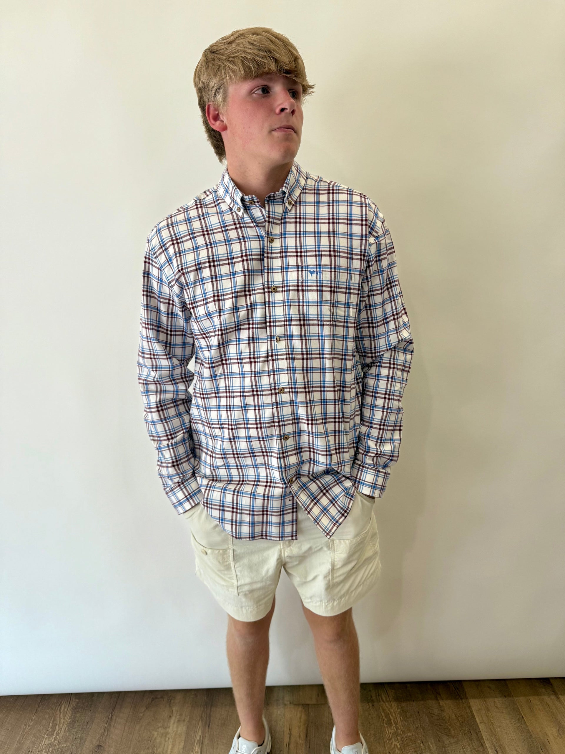 Men's Long Sleeve Sport Cotton Twill Shirt | Coastal Cotton Coastal Cotton