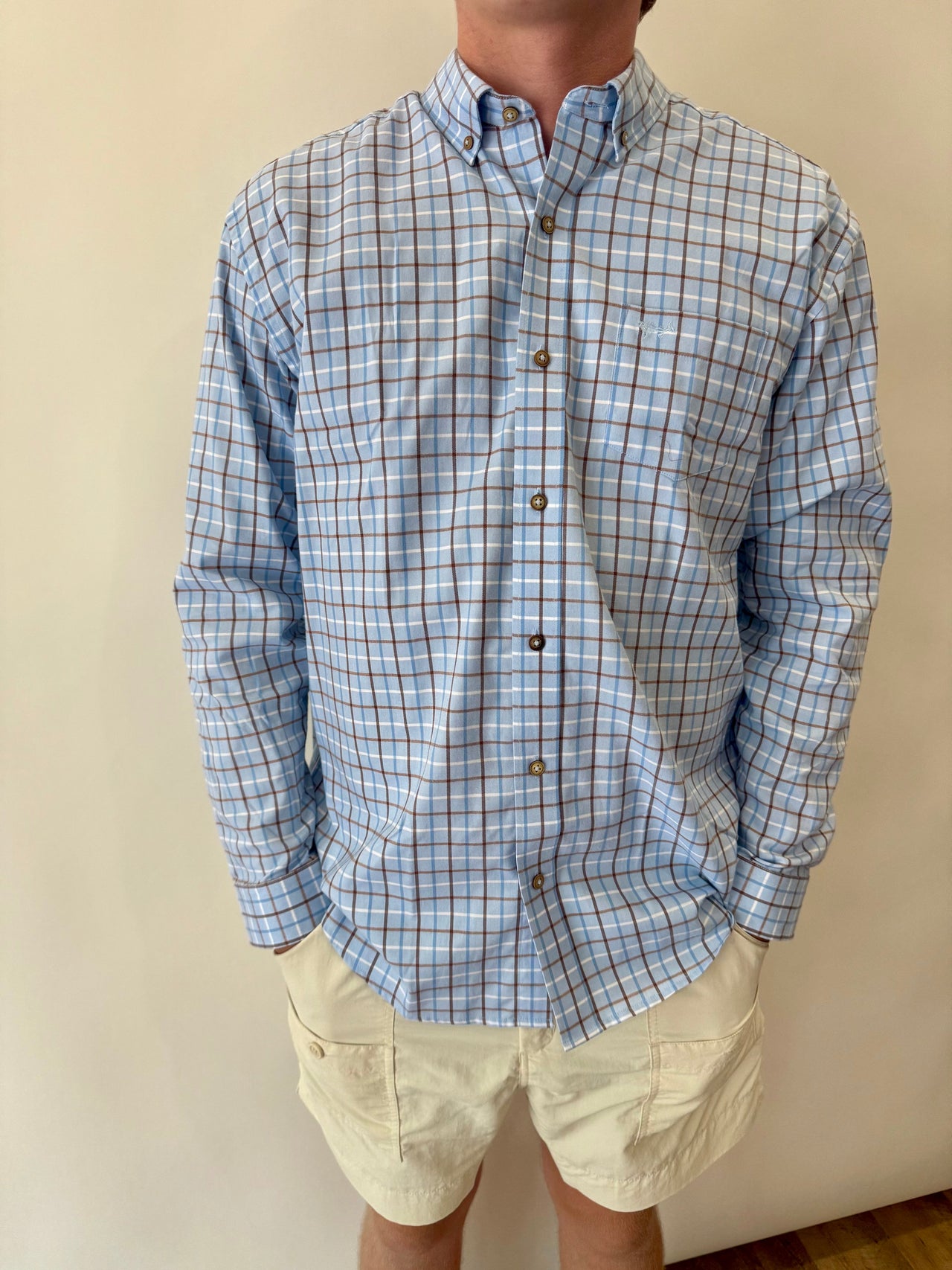 Men's Long Sleeve Sport Cotton Twill Shirt | Coastal Cotton Coastal Cotton