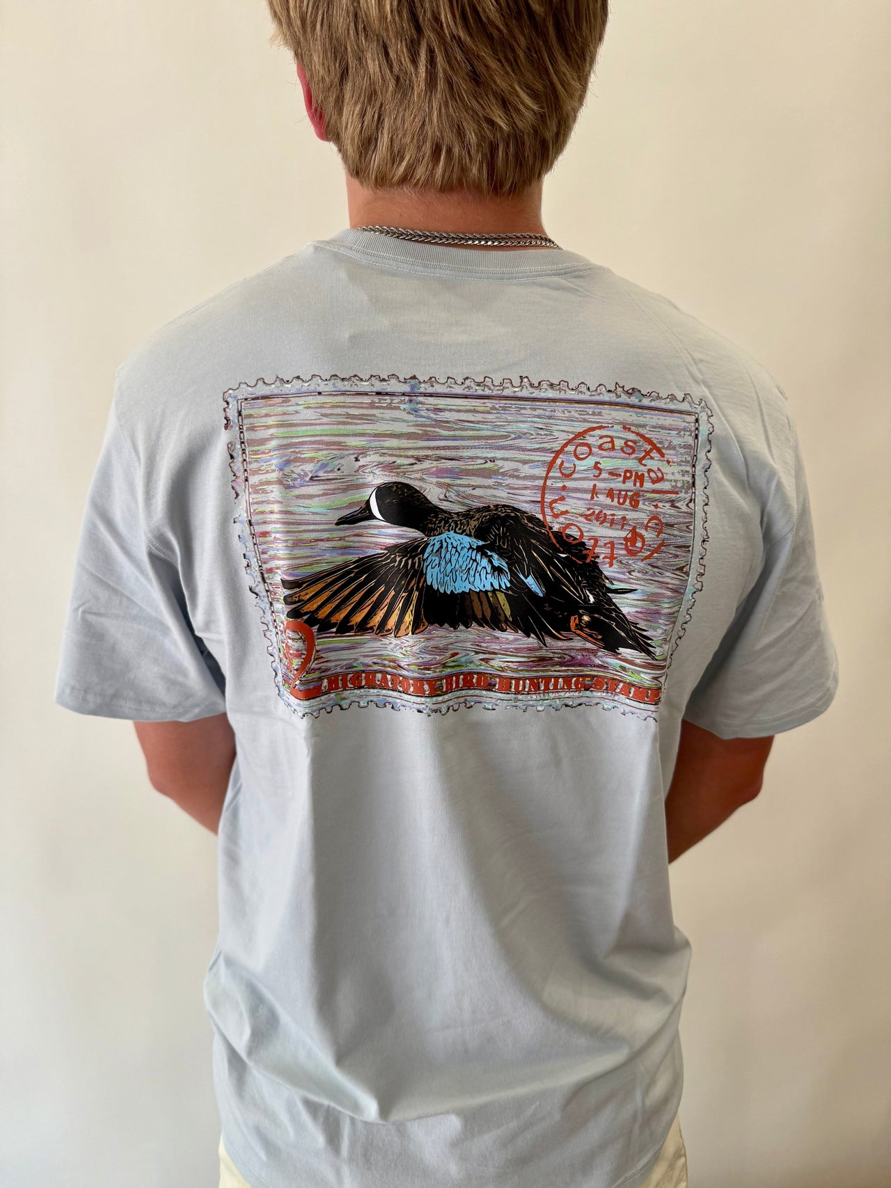 Duck Stamp Short Sleeve T-Shirt | Coastal Cotton Coastal Cotton