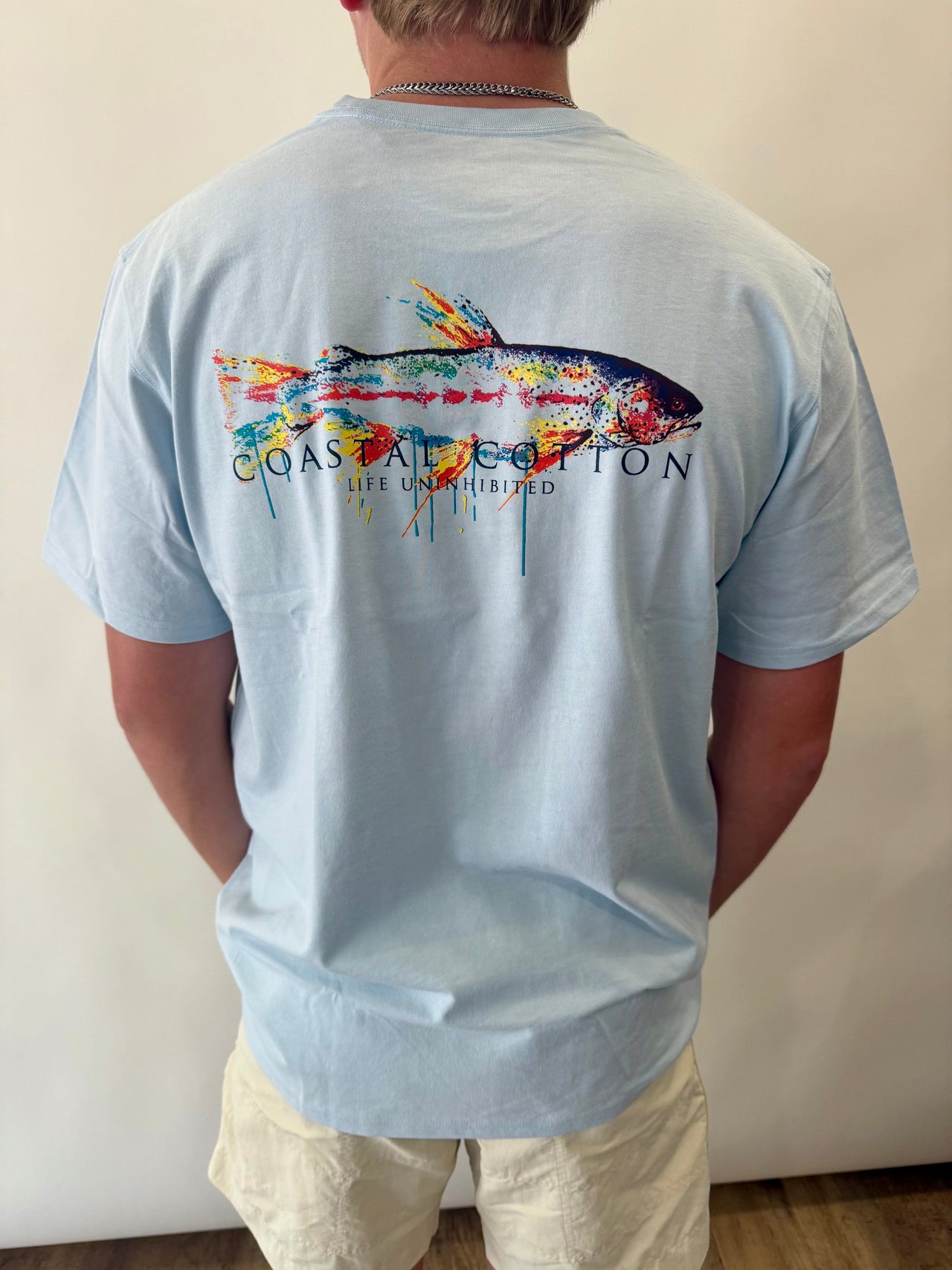Trout Short Sleeve T-Shirt | Coastal Cotton Coastal Cotton