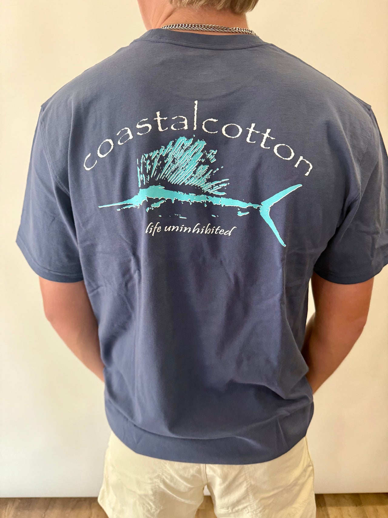 Sailfish Short Sleeve T-Shirt | Coastal Cotton Coastal Cotton