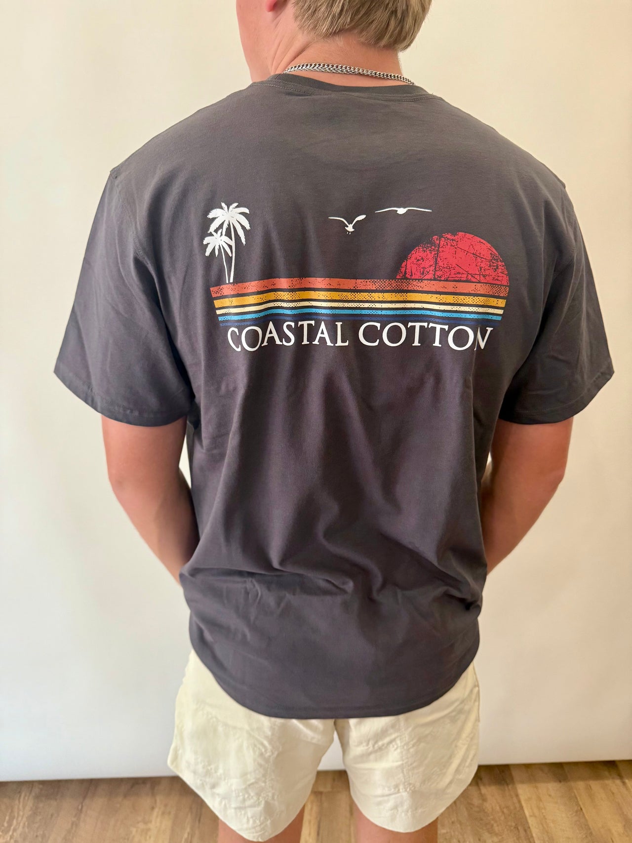Sunset Short Sleeve T-Shirt | Coastal Cotton Coastal Cotton