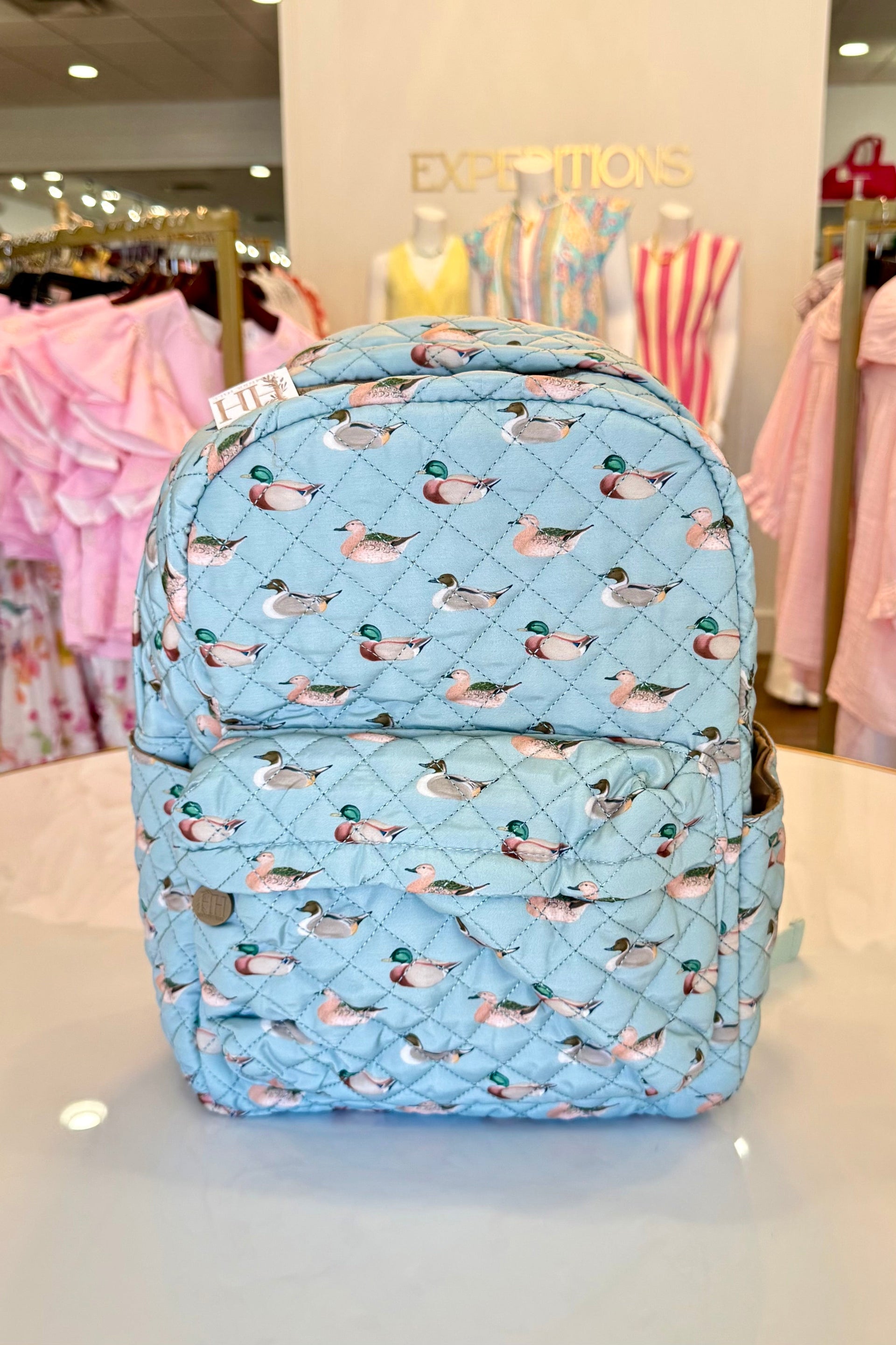 Quilted Backpack Hamner Hill