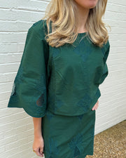 Roxanne Embroidered Top Ciebon