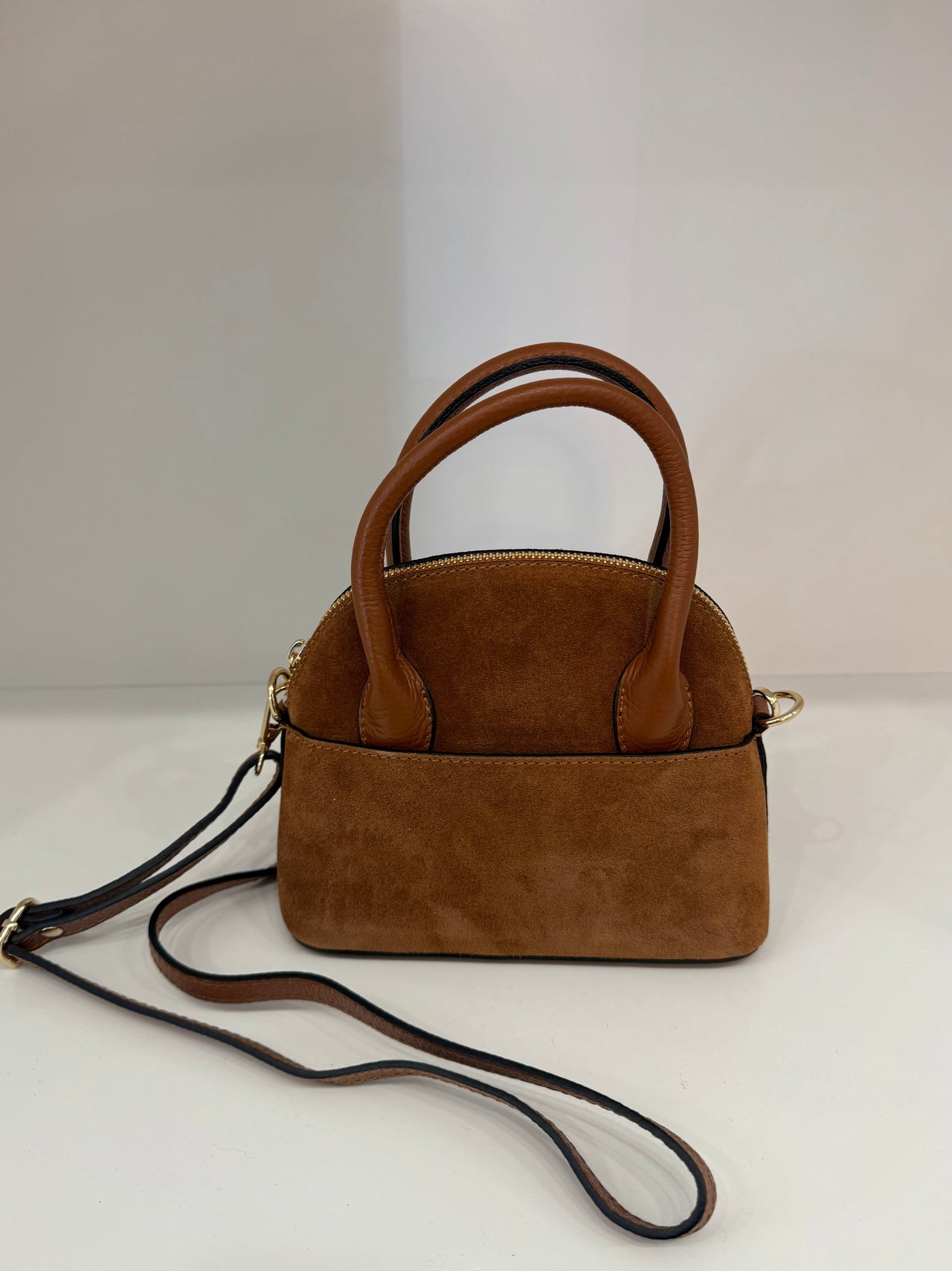 Betsy Suede-Leather Bag Astrid
