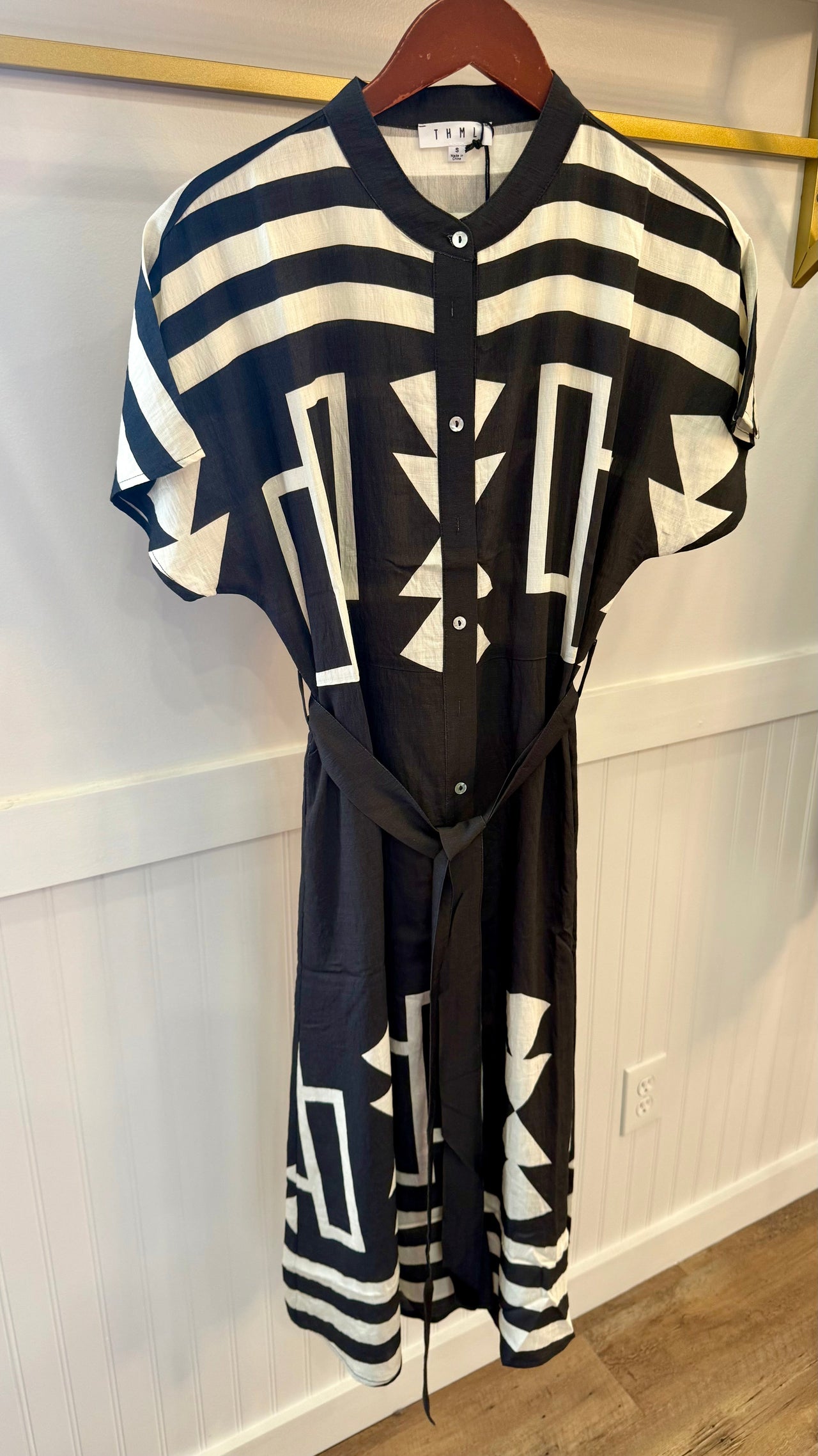 Miriam Button Up Dress THML