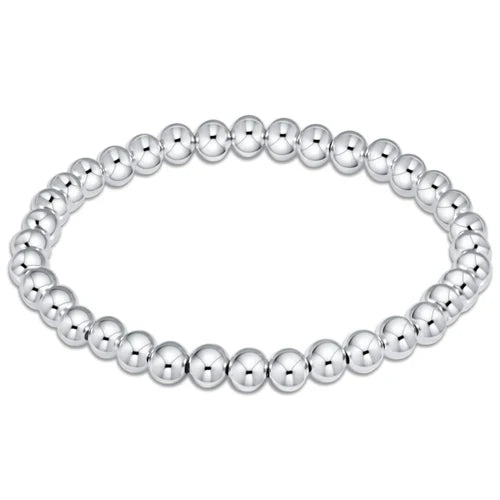 Classic Sterling 5mm Bead Bracelet | enewton