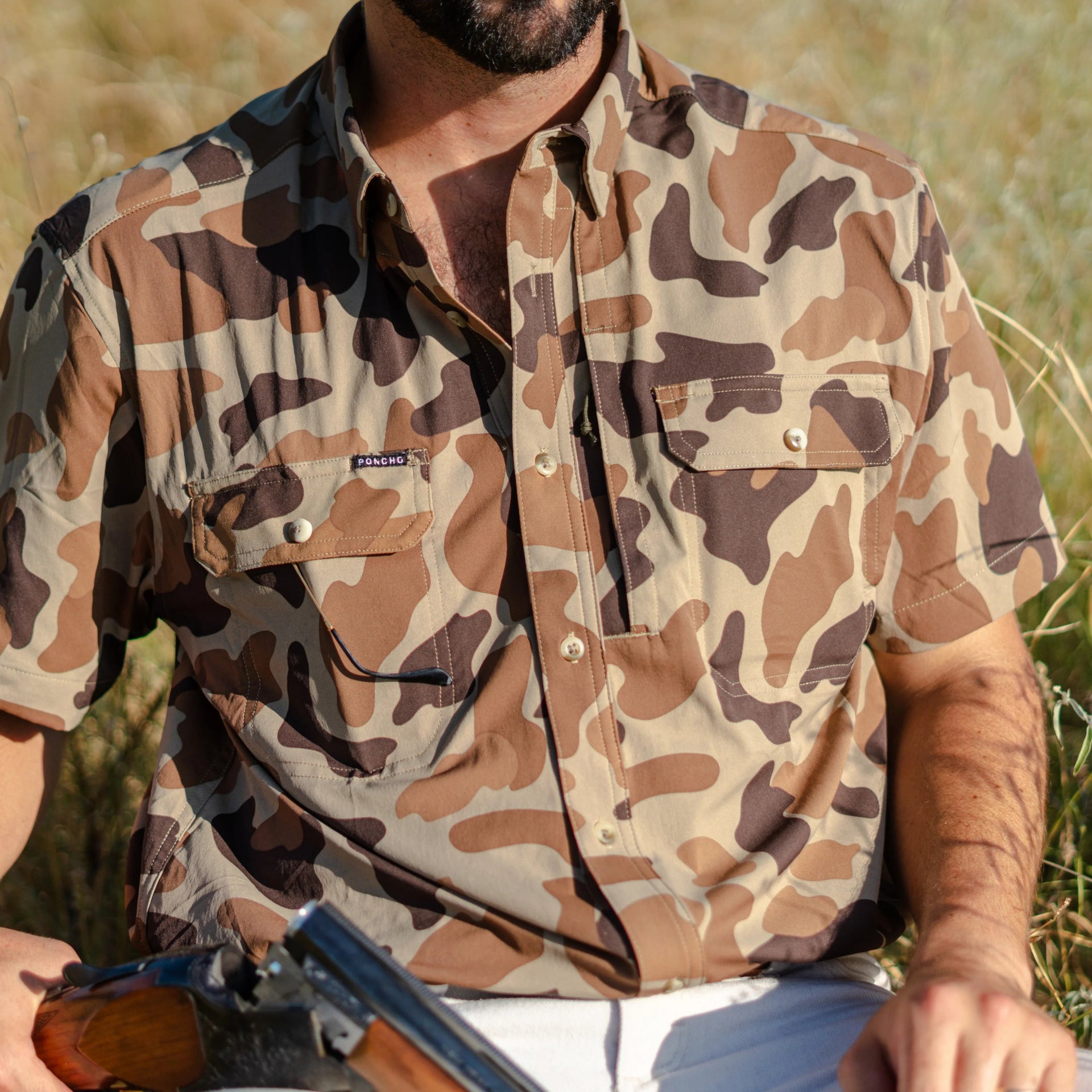 Poncho The Original Short Sleeve Shirt Poncho
