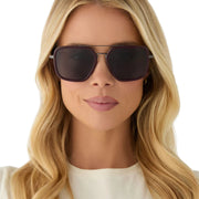 Jordan Navigator Sunglasses in Dark Cherry Lacquer Grey Gradient | Diff Eyewear Diff Eyewear