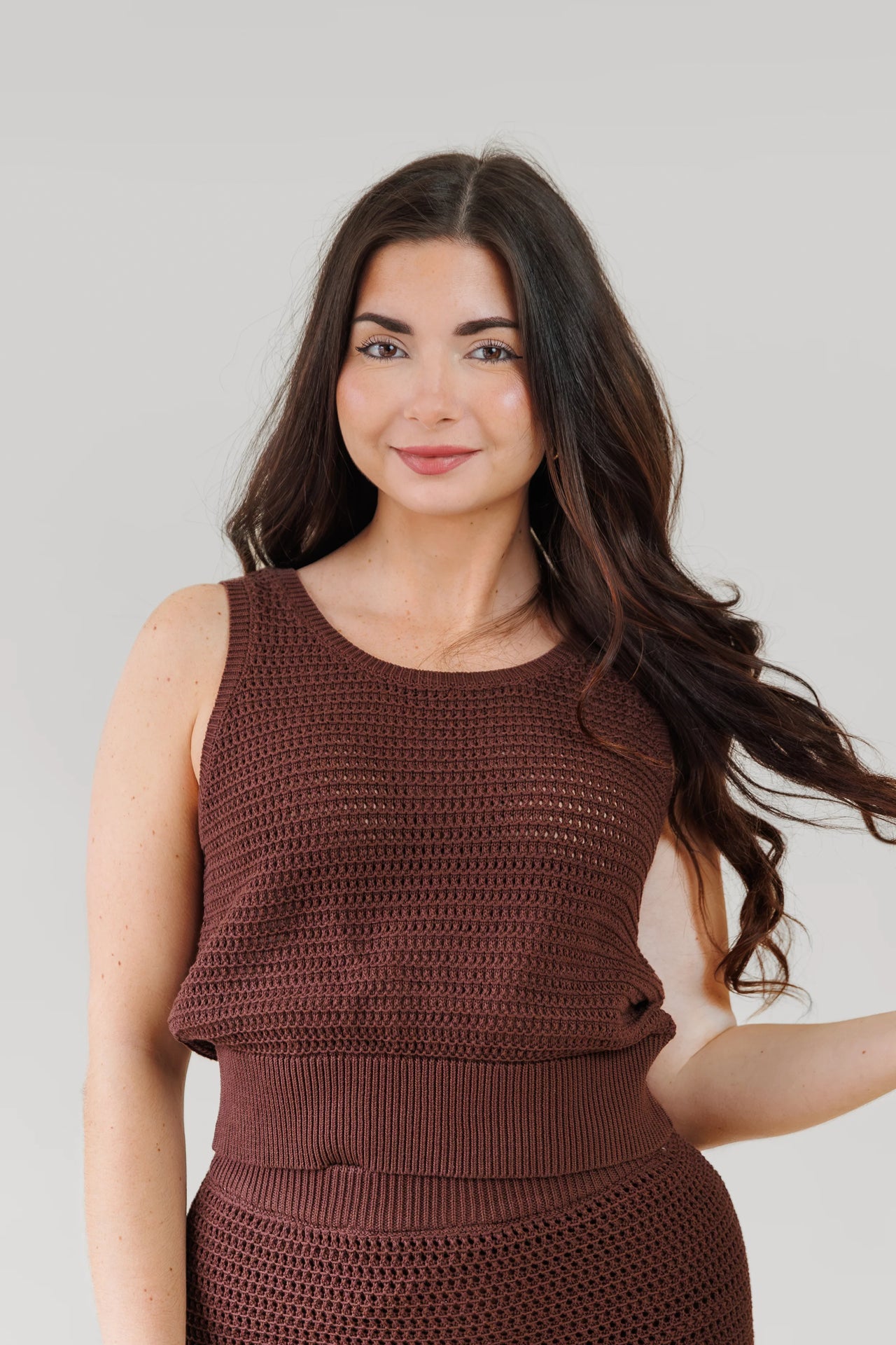 Nadia Crochet Tank