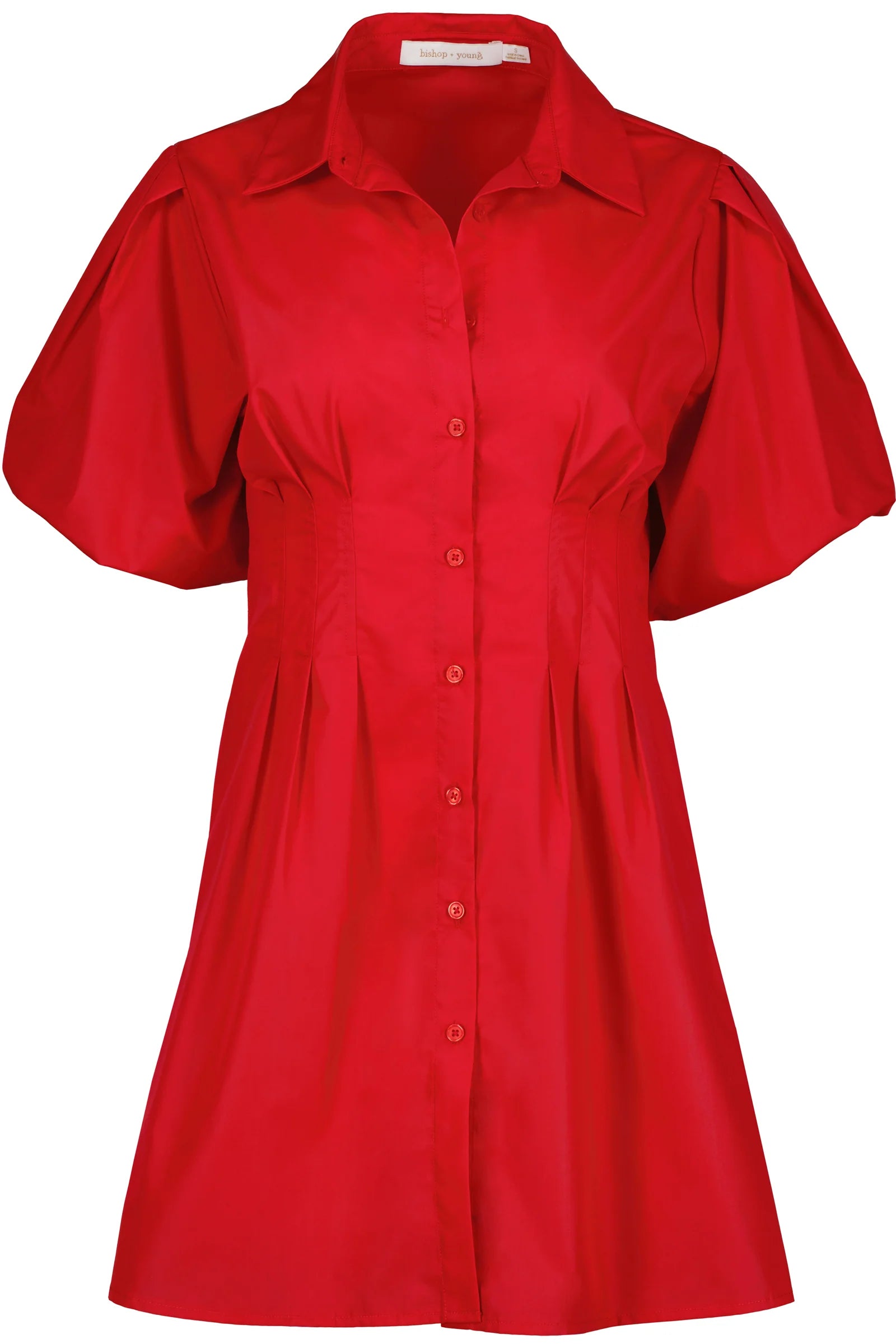 Jacqueline Bubble Sleeve Dress Bishop + Young