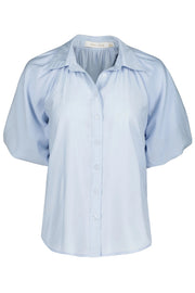 Anise Bubble Sleeve Top Bishop + Young