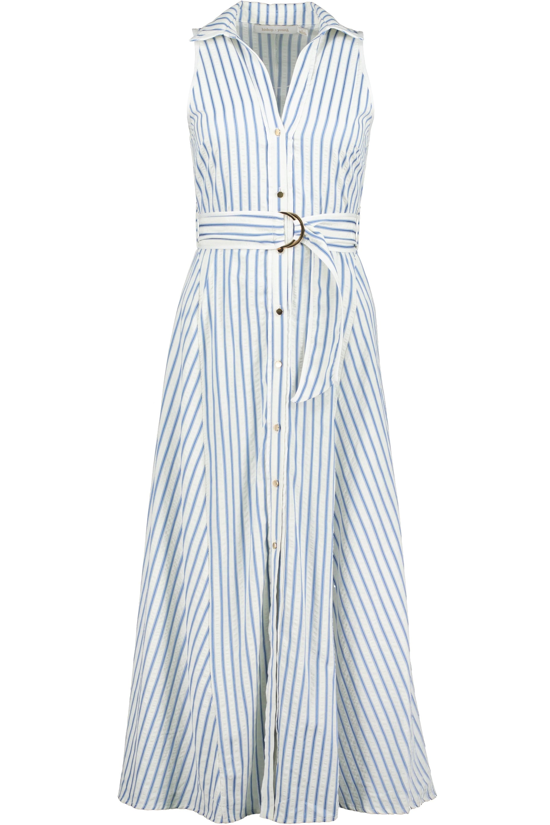 Verona Button Front Dress Bishop + Young