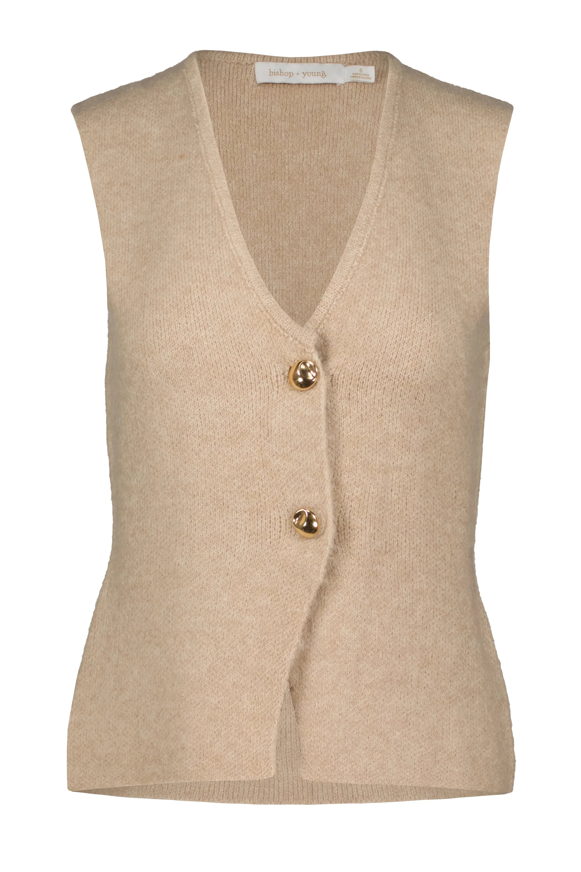 Gelina Sleeveless Sweater Bishop + Young