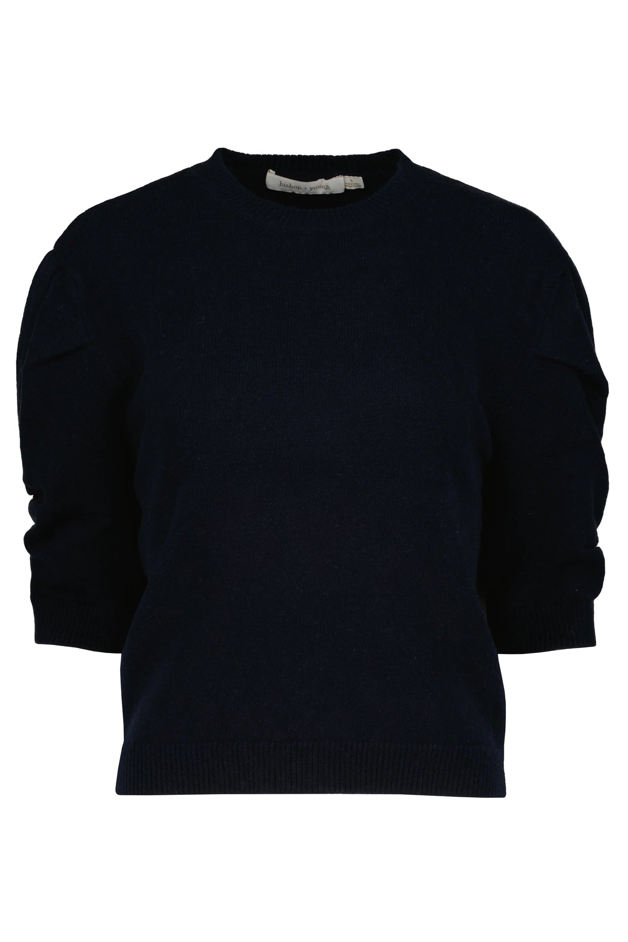 Stella Ruched Sleeve Sweater Bishop + Young