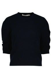 Stella Ruched Sleeve Sweater Bishop + Young