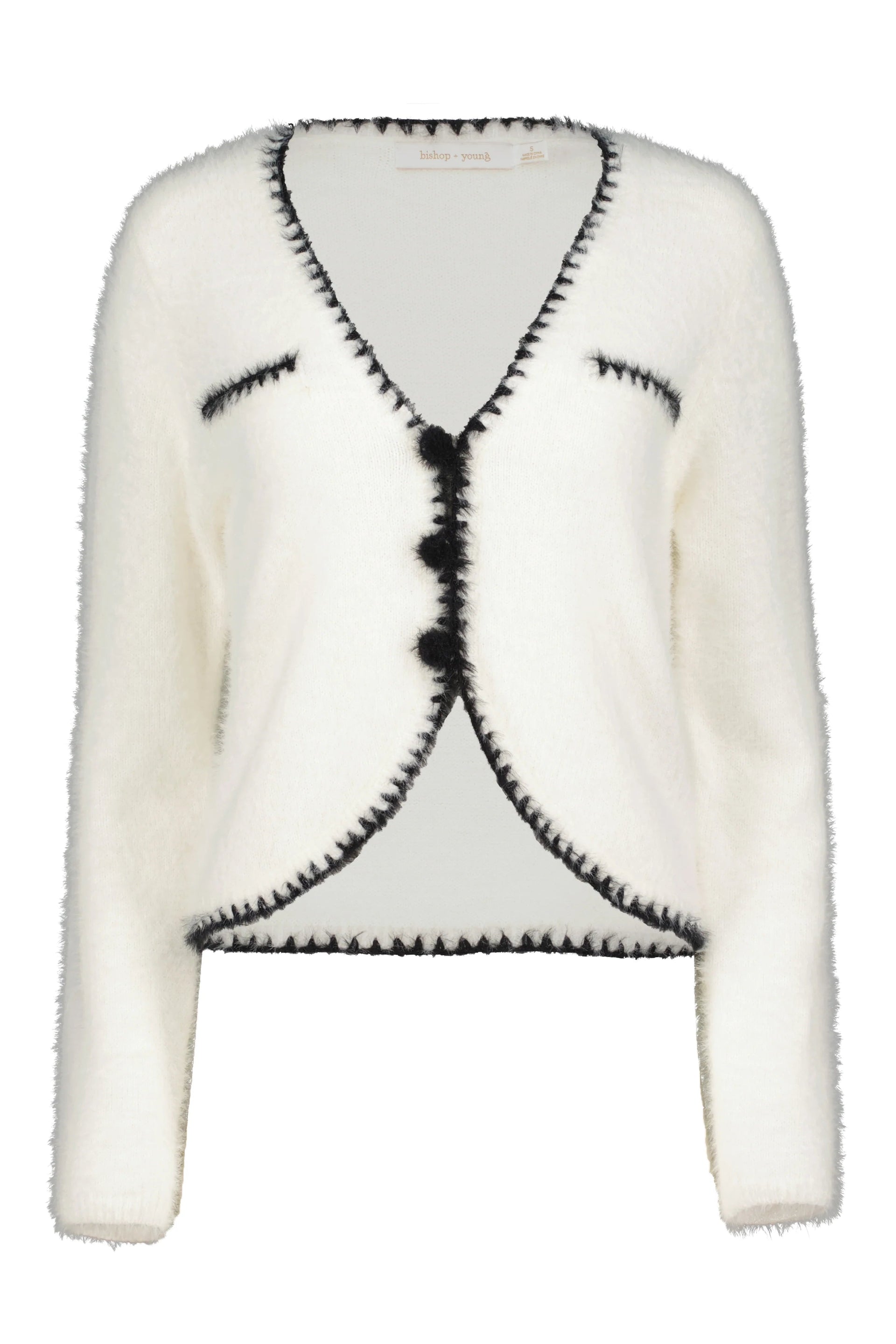 Quinn Whipstitch Cardigan Bishop + Young