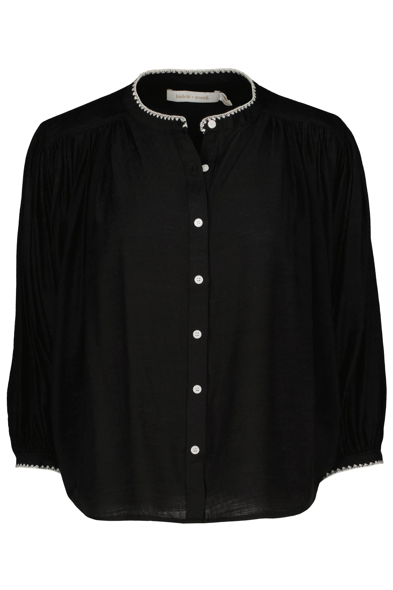 Juliette Whipstitch Blouse Bishop + Young