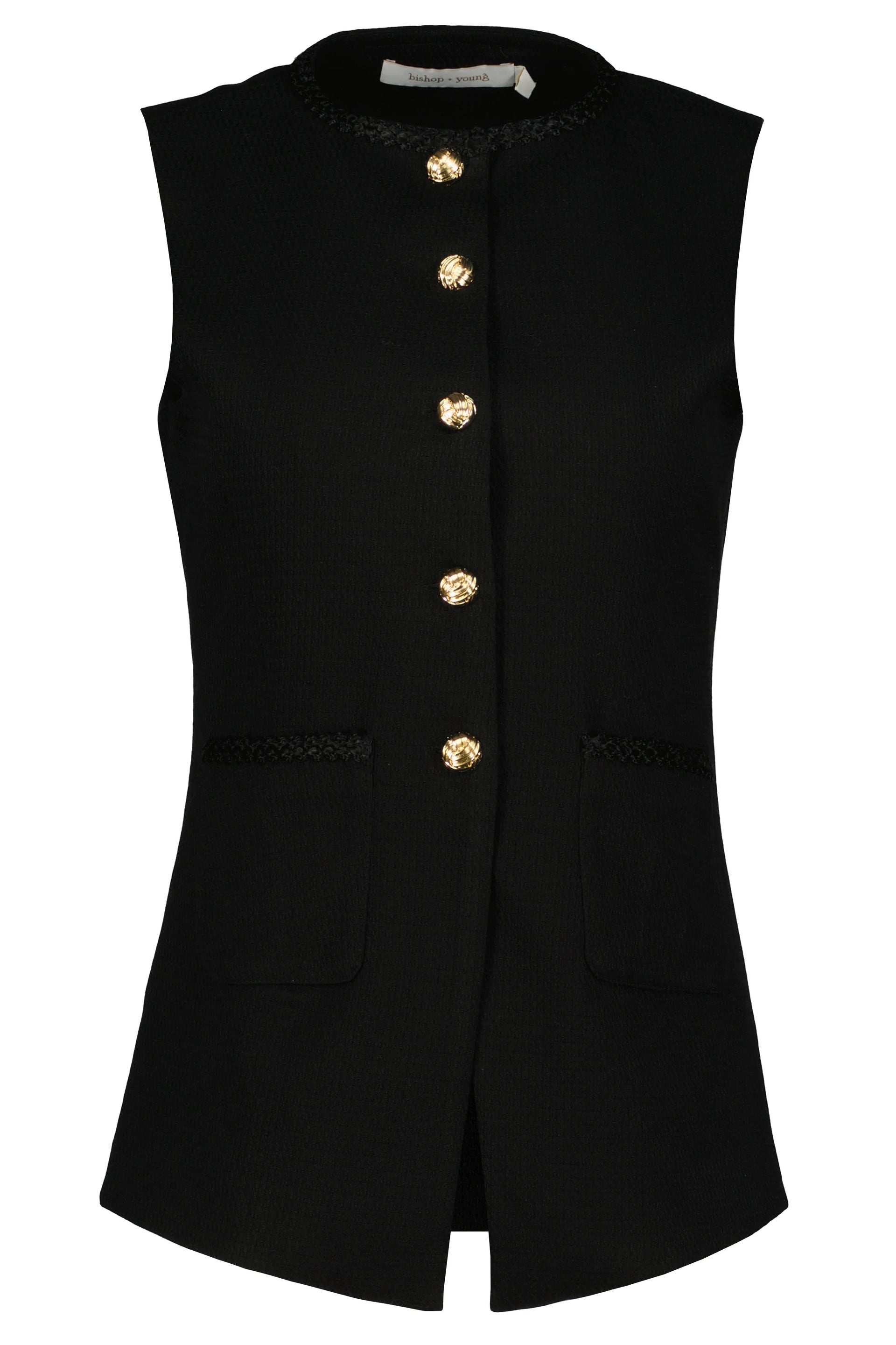 Regent Sleeveless Jacket Bishop + Young