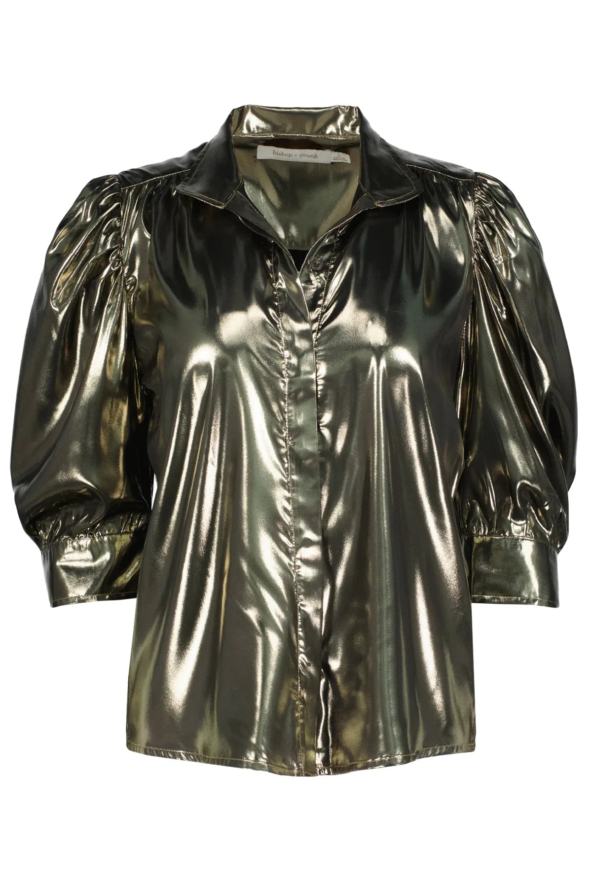 Cate Ruched Sleeve Top Bishop + Young