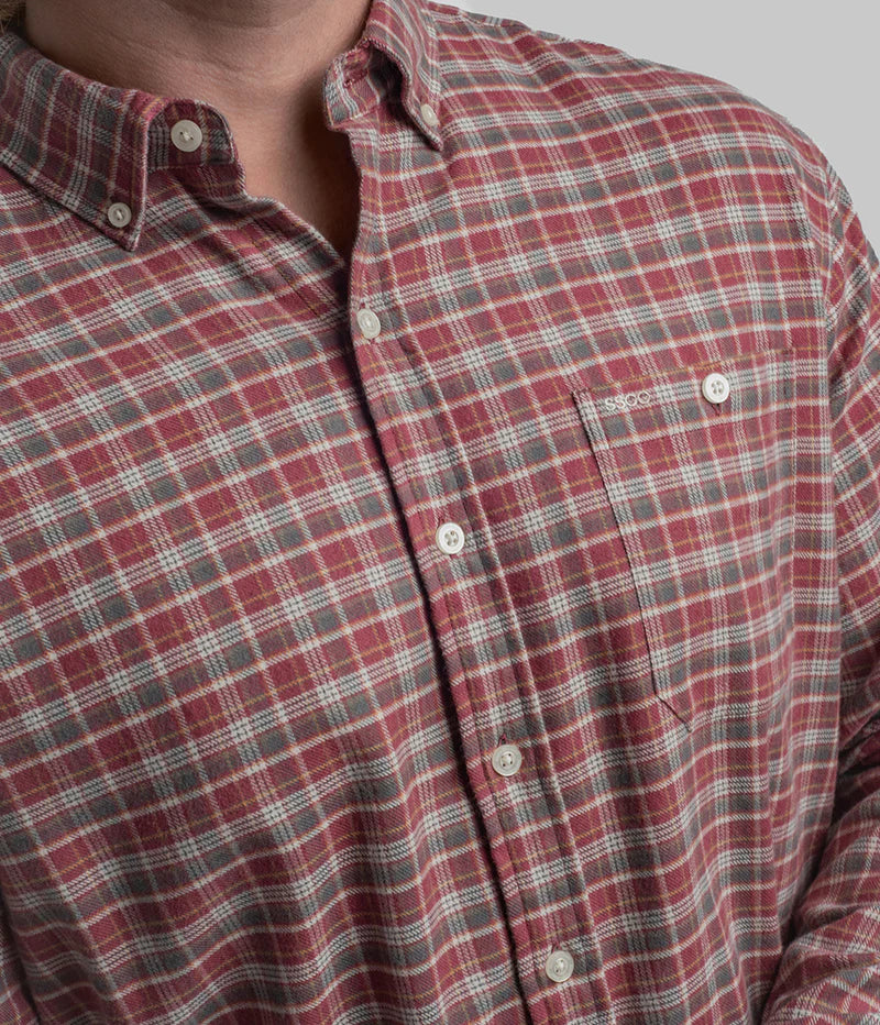 Cherrywood Flannel | Southern Shirt Co. Southern Shirt Co.