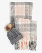 Saltburn Beanie & Tartan Scarf Gift Set | Barbour Barbour