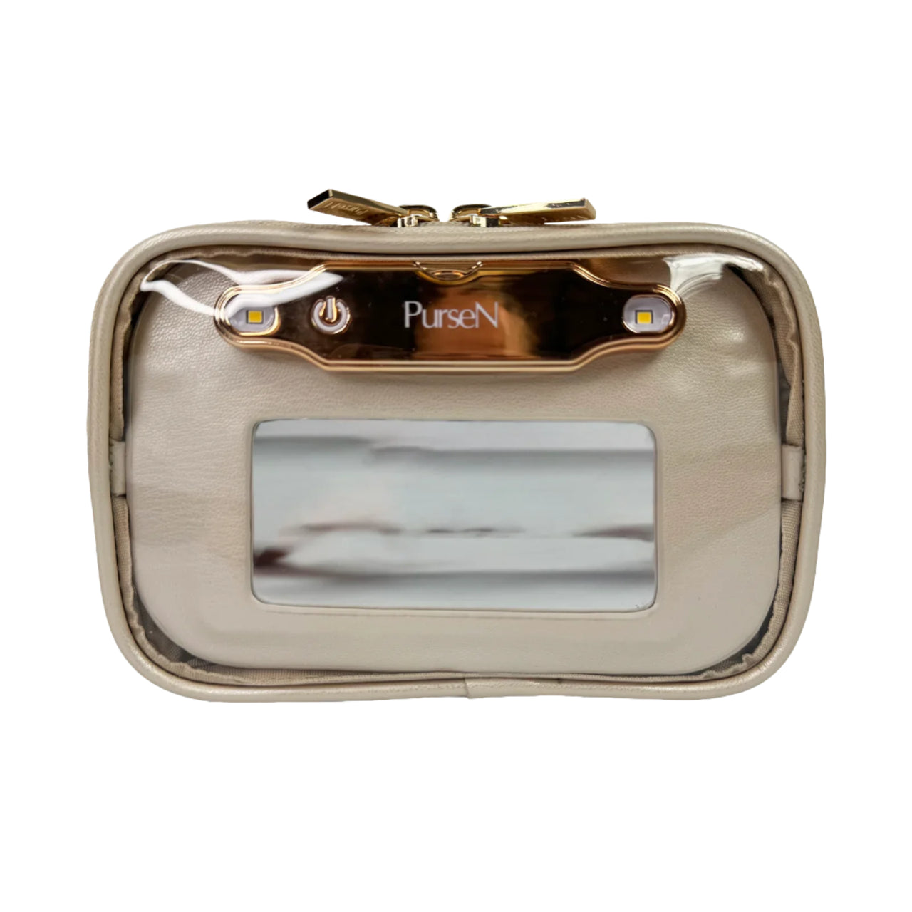 Lighted Mirror Case - Pearl