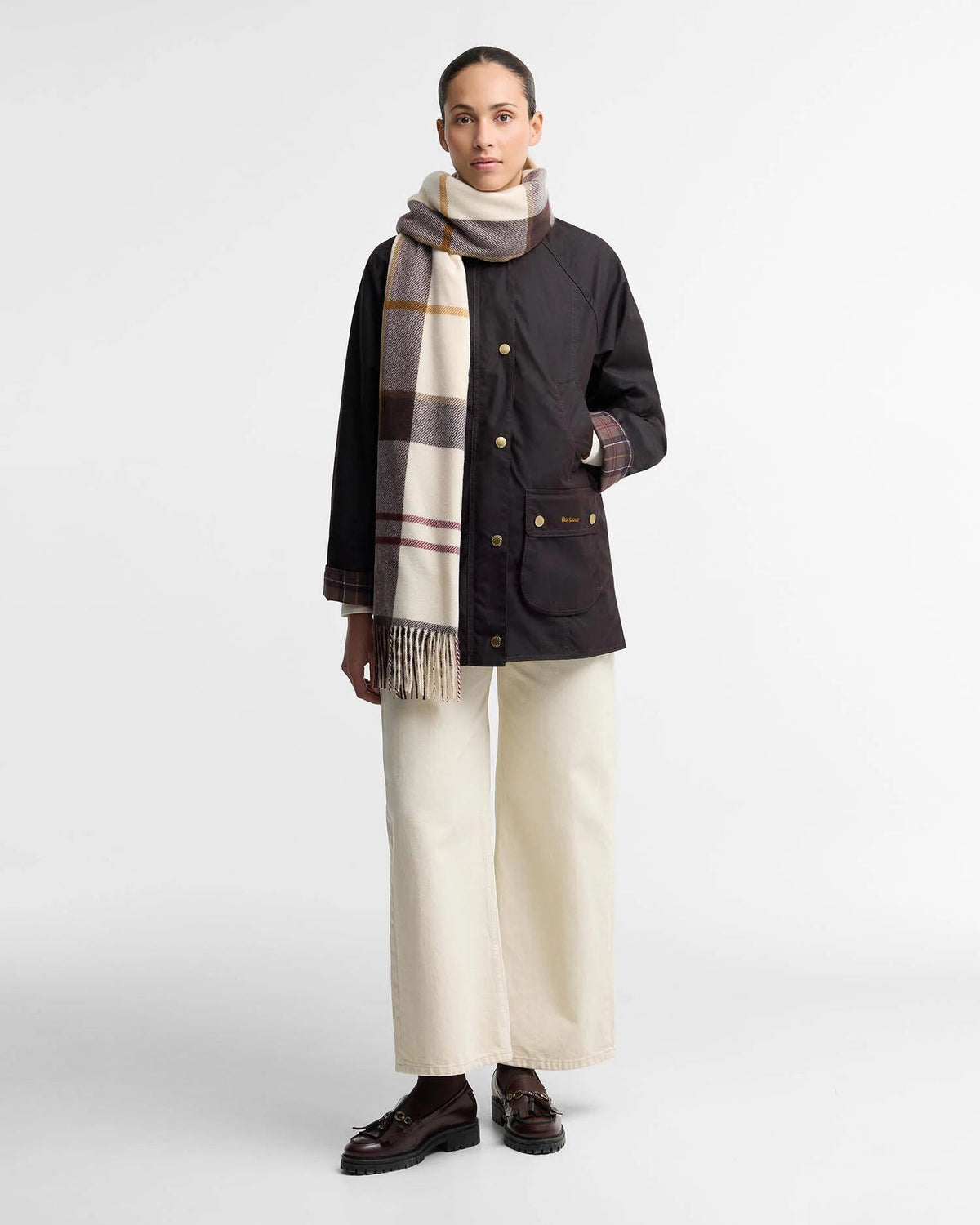 Harriet Tartan Scarf | Barbour Barbour