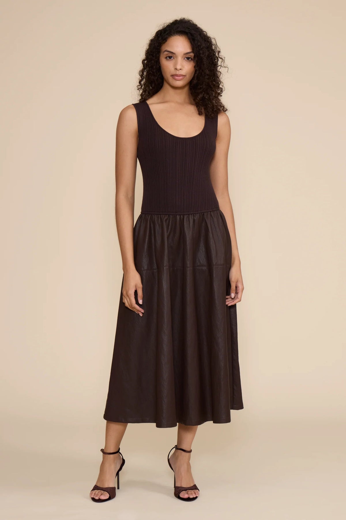 September Mixed Media Dress Lucy Paris