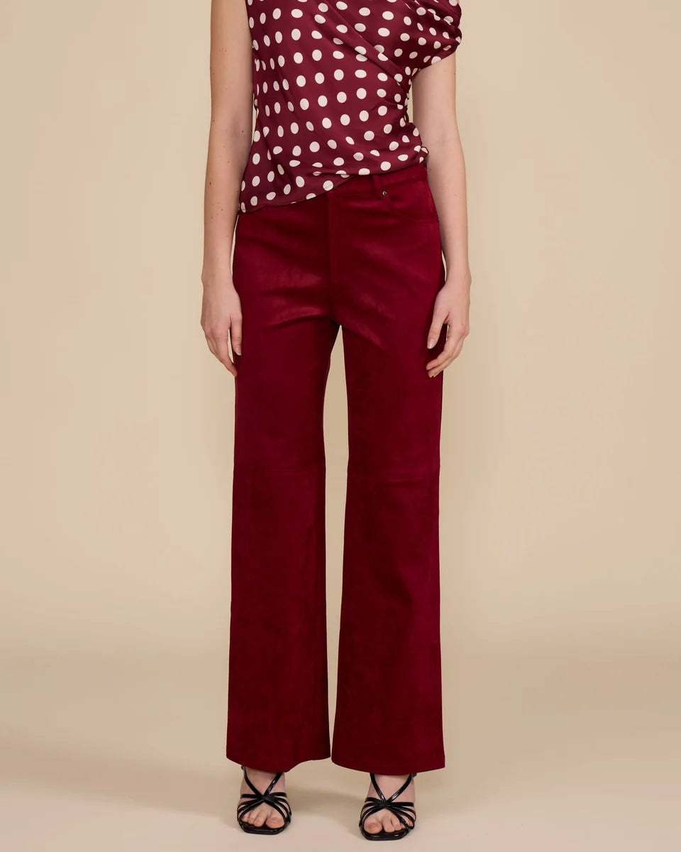 Vea Faux Suede Pant Lucy Paris
