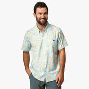 Men's Boatbar Short Sleeve Button Down Shirt | Aftco Aftco